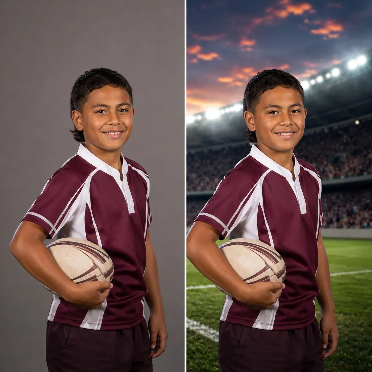 Retrato de un jugador