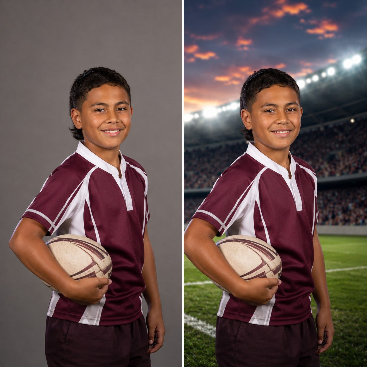 Retrato de un jugador